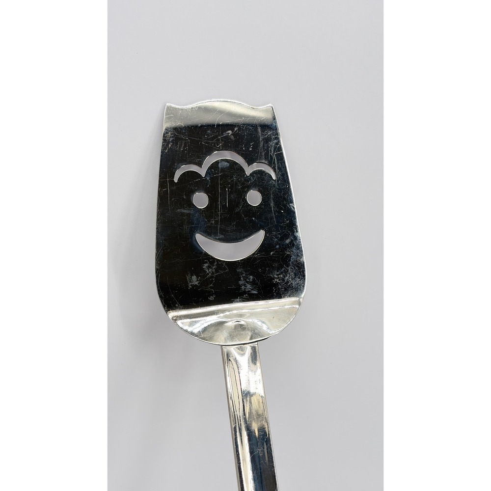 WMF Profi Plus 18-Inch Stainless Steel Smiley Face Spatula  Utensil Dopamine